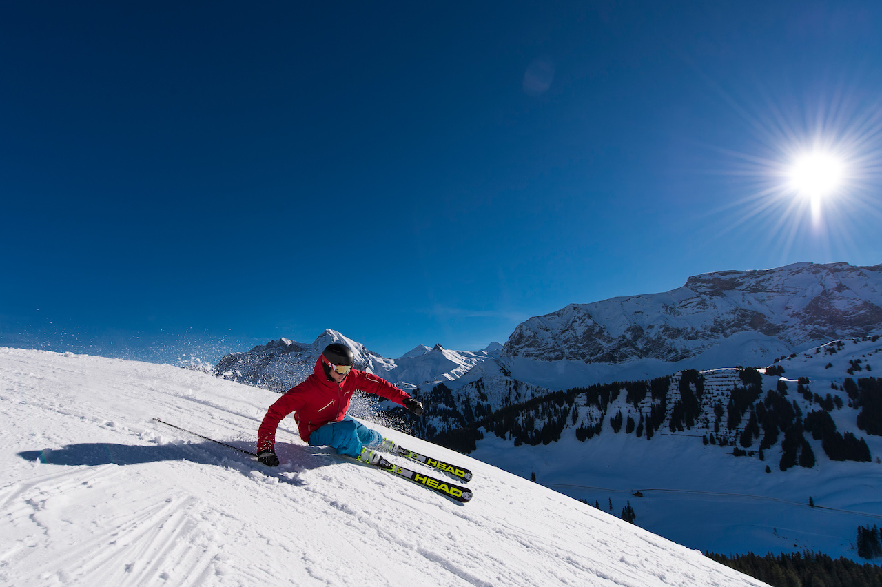 Adelboden: Skifahrer