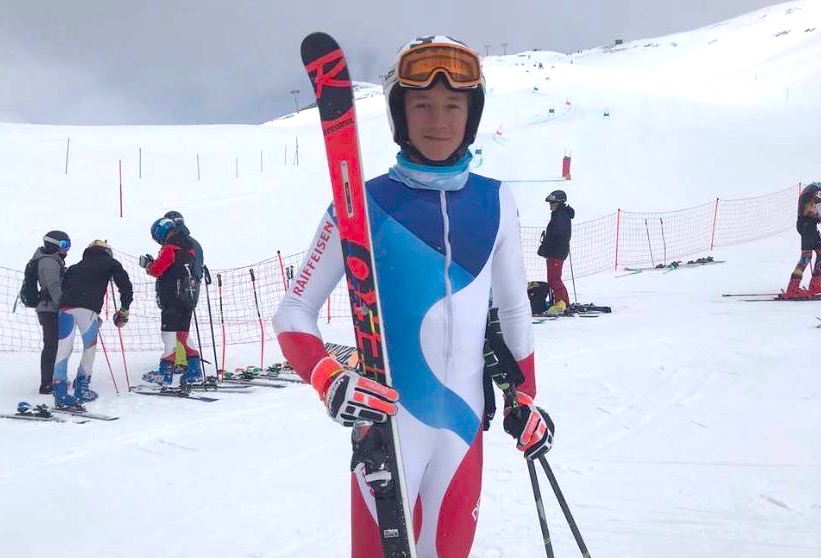 Célien Crettex retenu dans le Team U18 de Ski Valais