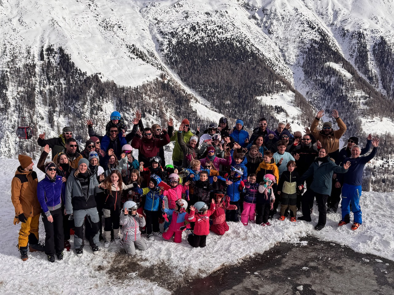 Magnifique Camp des familles à Zinal